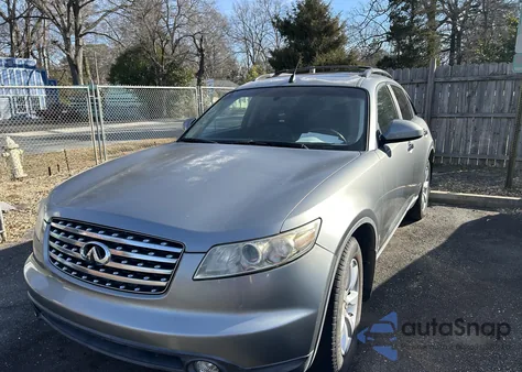 2005 Infiniti Fx35 z USA, uszkodzony, nr VIN JNRAS08W55X202693